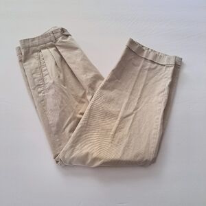Ermengildo Zenga Cotton Khaki Pants